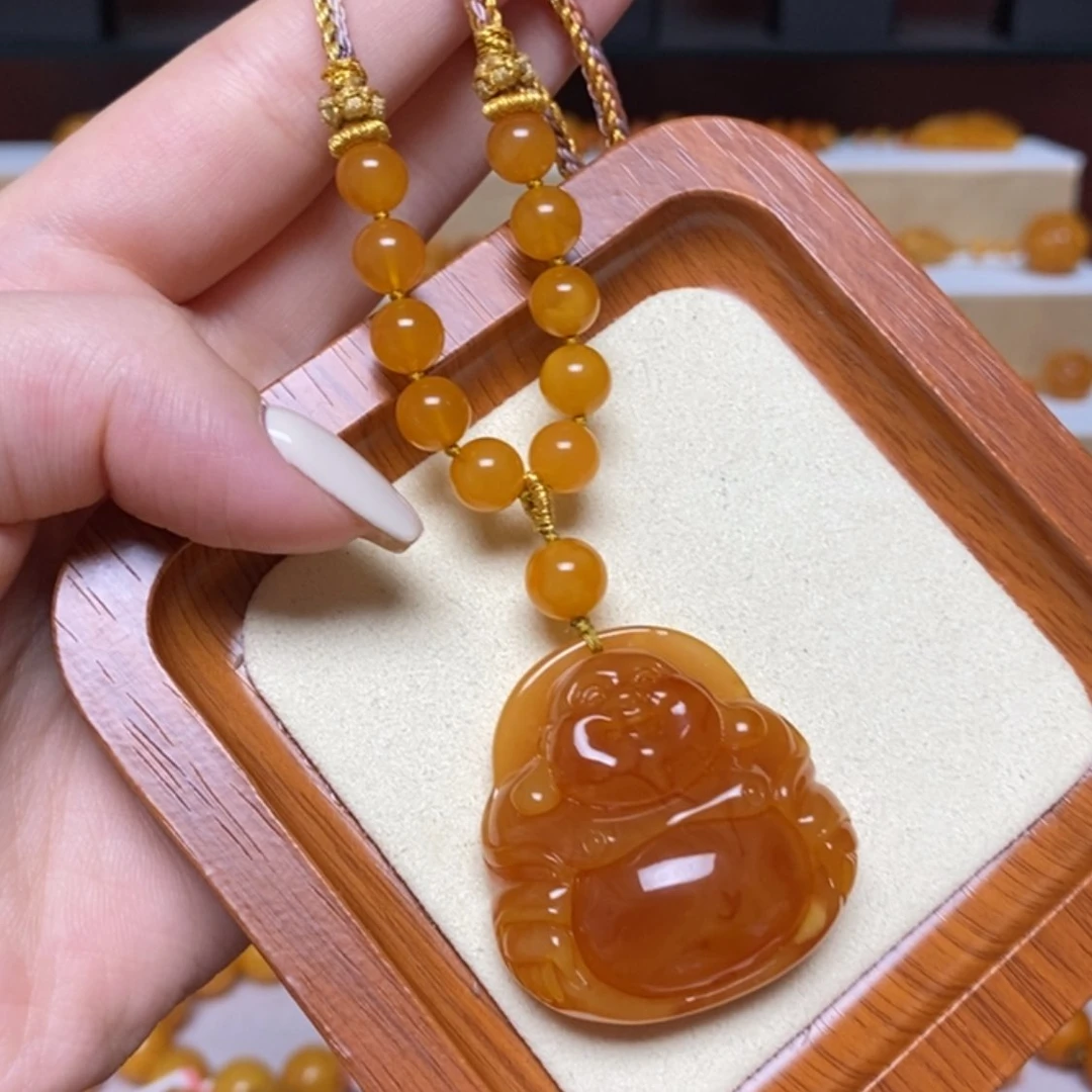 【闪购商品】未镶嵌颈饰蜜蜡项链