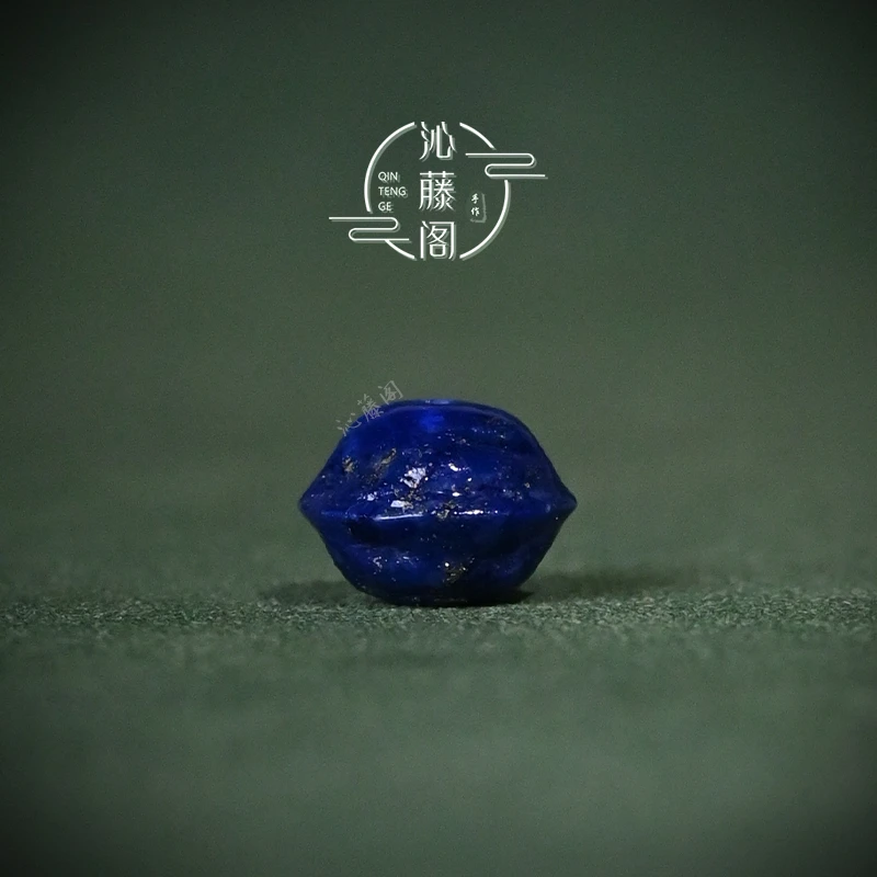 8MM青金石横打百香籽单珠文玩手串手持配饰手链配珠腰珠顶珠散珠