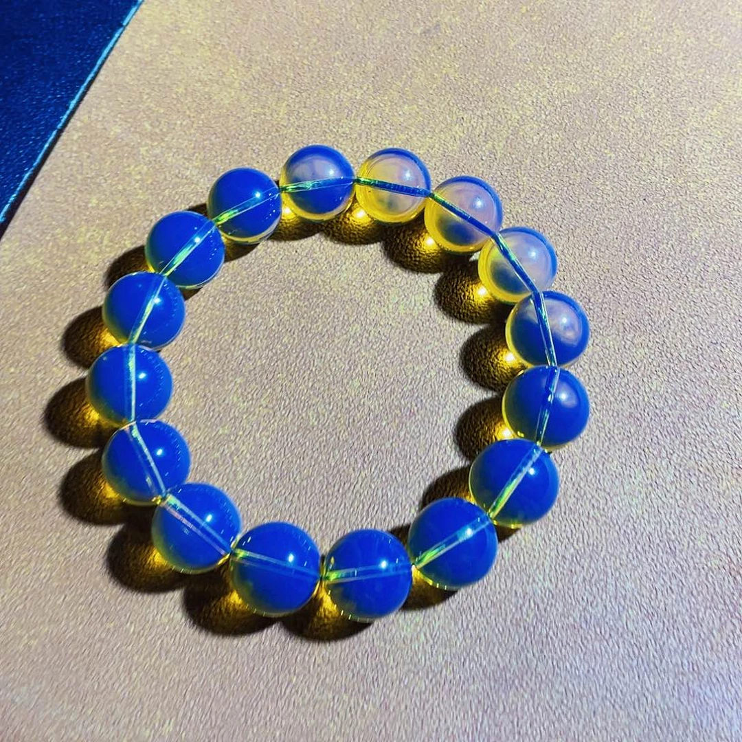 未镶嵌蓝珀裸石12天空蓝