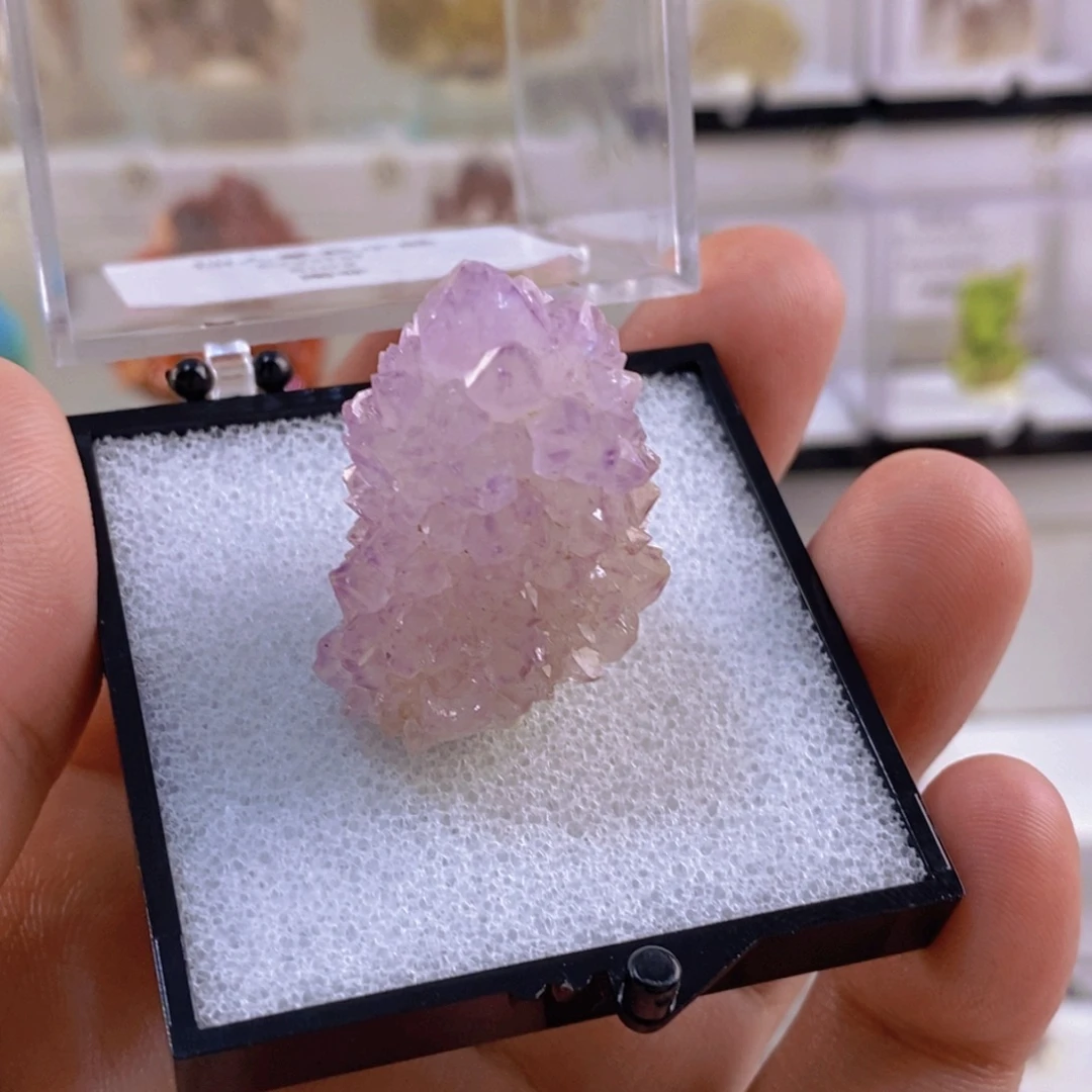 有机玻璃紫水晶小摆件