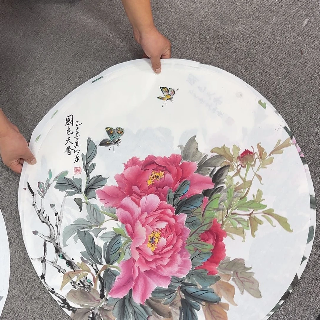 国画国画作品多次参加全国美展