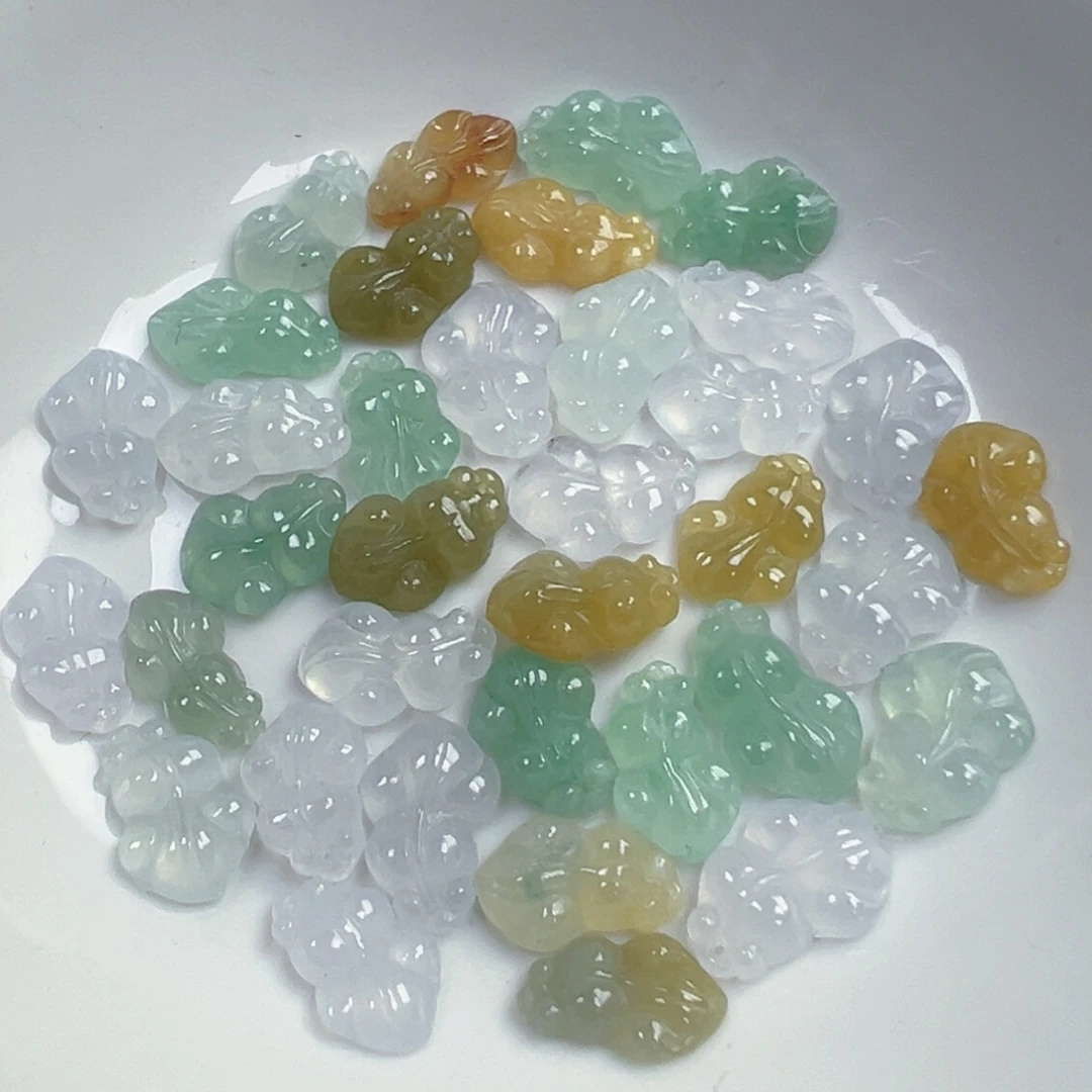 翡翠散珠翡翠金鱼一个可挑