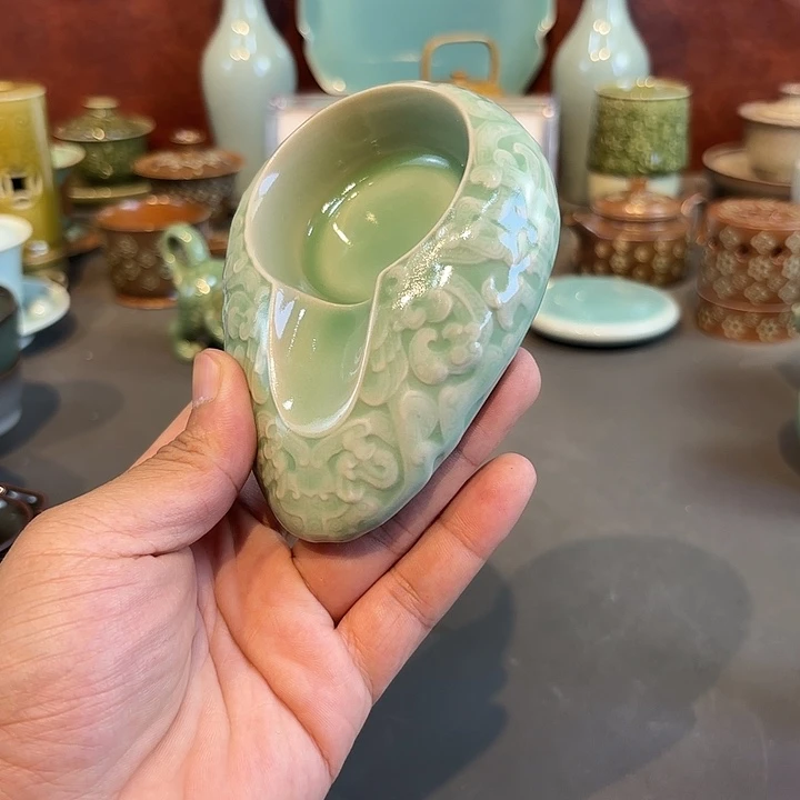 瓷片龙泉青瓷福利青瓷