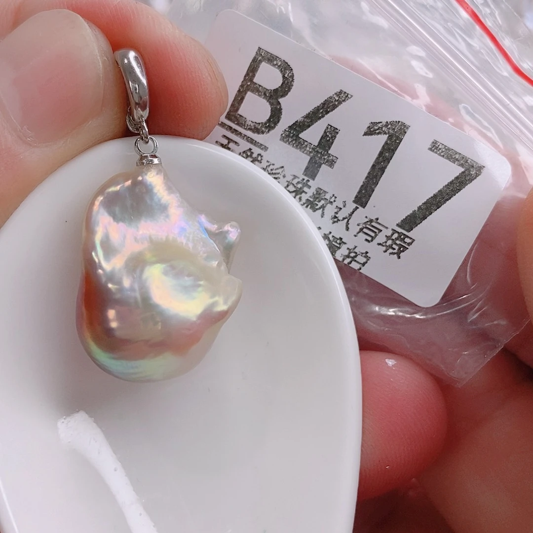 淡水珍珠未镶嵌颈饰骑****王