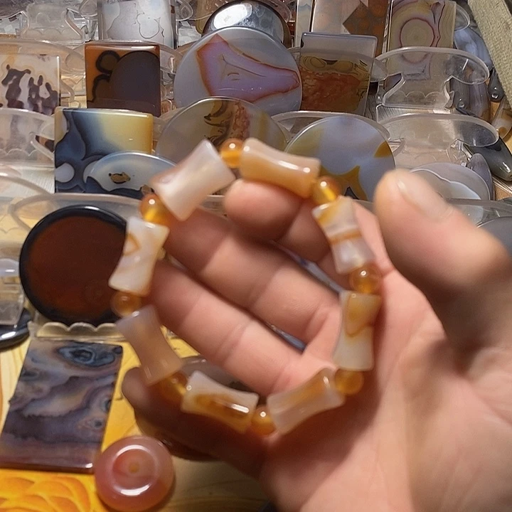 玛瑙/玉髓合金戒指