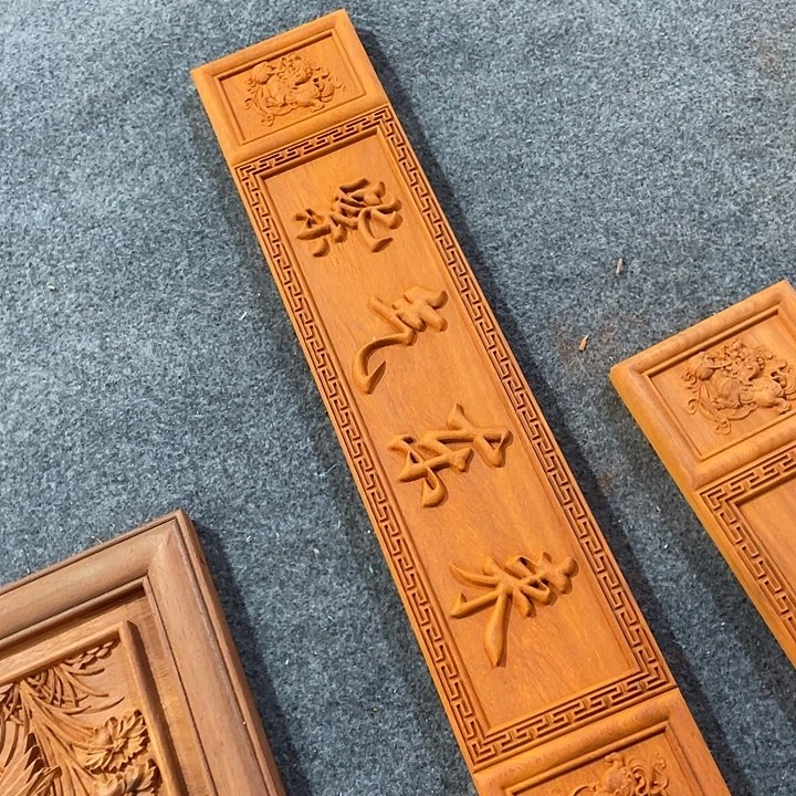 用***8非洲紫檀（红花梨）紫气东来