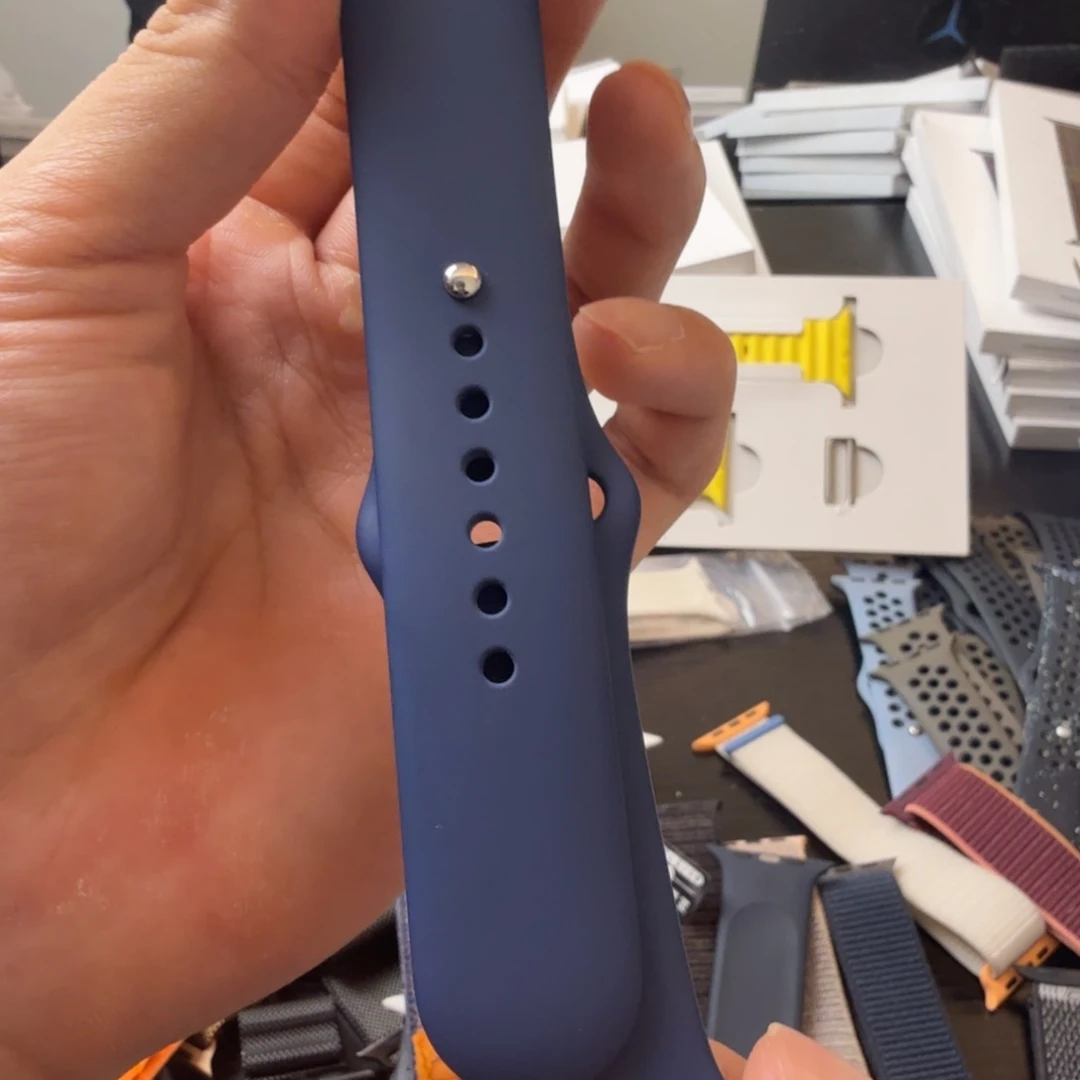 95新46mm 蓝色硅胶ml