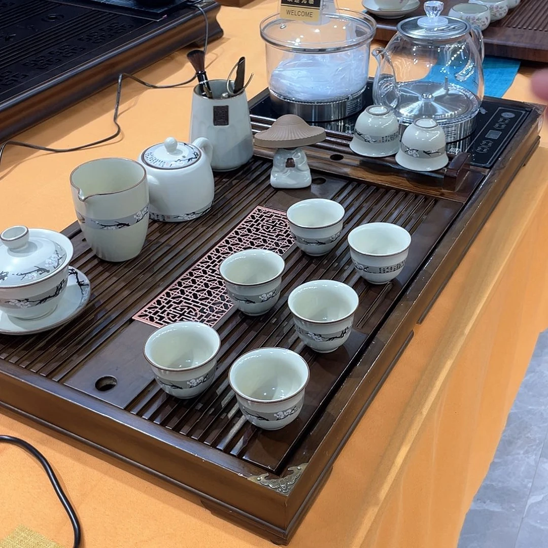 瓷片茶盘是个大包啊怎么那么