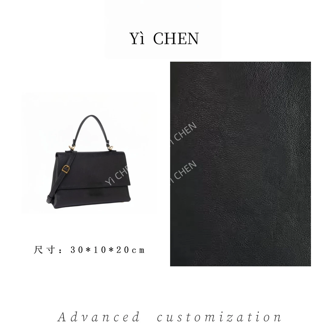 【Yì CHEN】QYX-81668-黑色 简约时尚女士新款轻奢单肩斜跨包