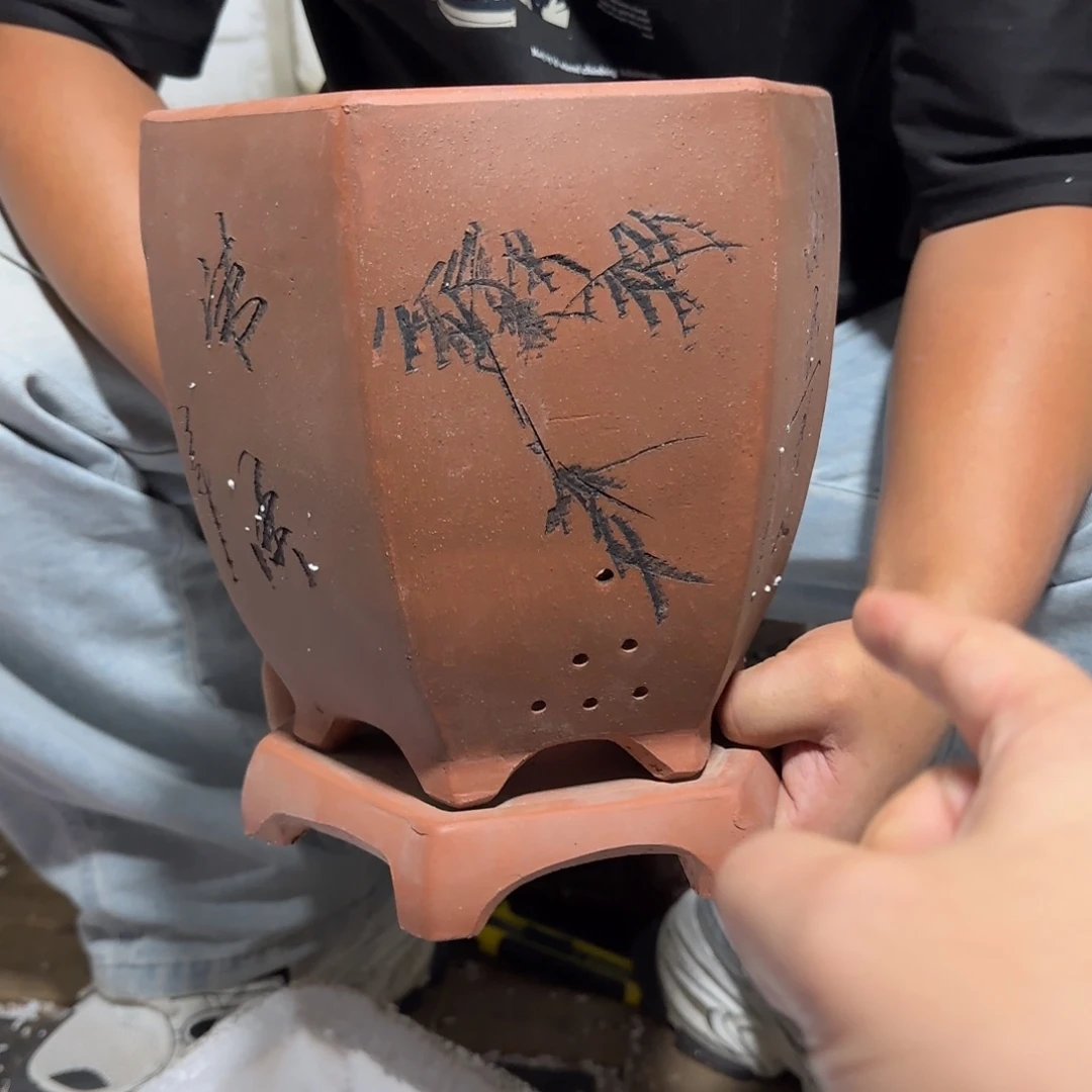 花盆紫砂瑕疵是不