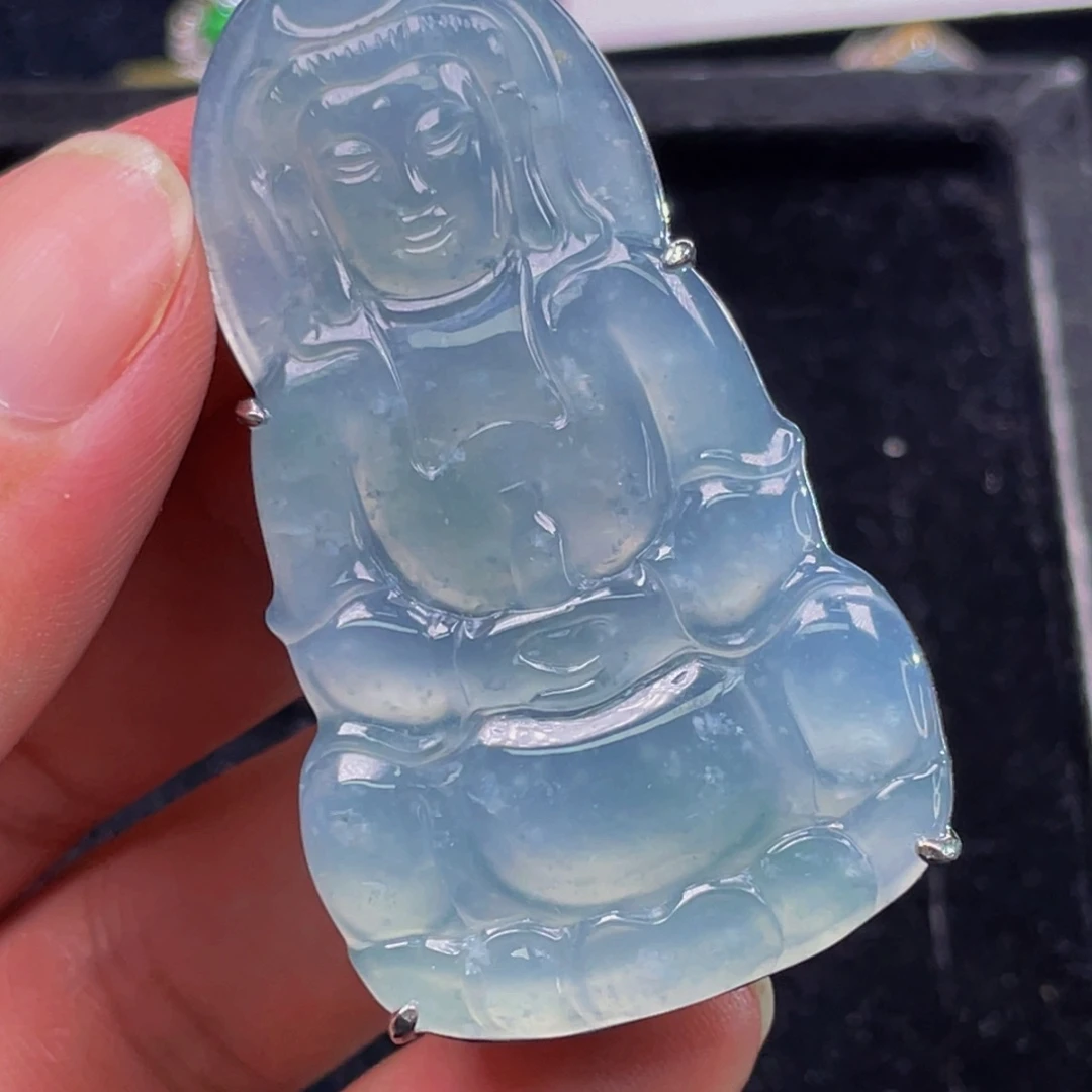 翡翠未镶嵌颈饰6，