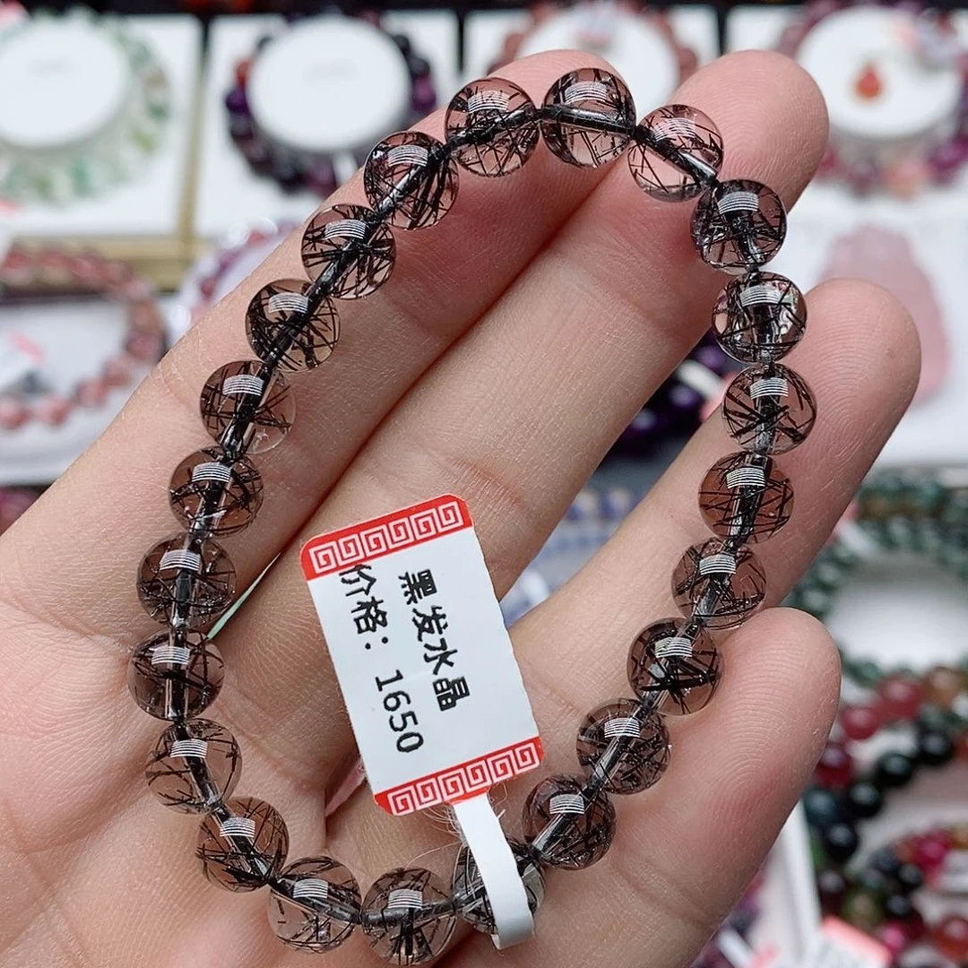 水晶未镶嵌手链水晶单圈手链未镶嵌