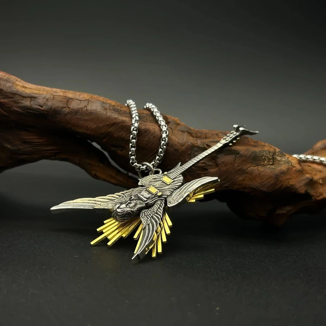 合金合成锆石项链 毛衣链天使坠链小众