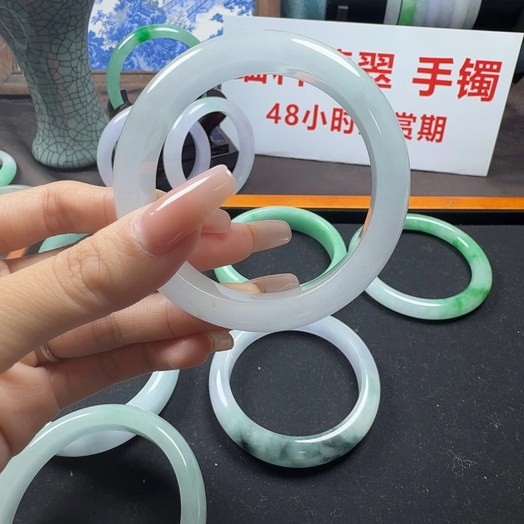 ꧁***꧂珐琅非金属冰透时尚手镯百搭