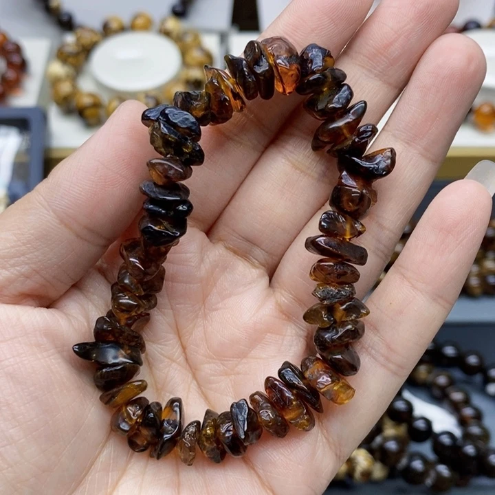 琥珀手链未镶嵌琥珀