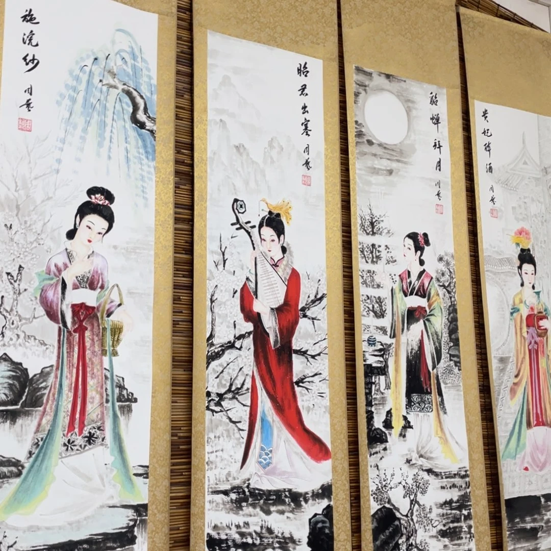 国画老师手笔手绘作品y