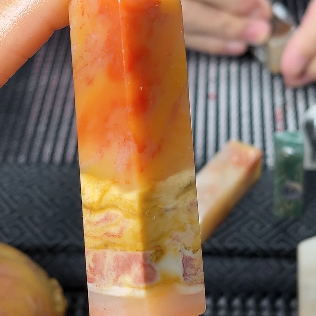 寿山石印石我在上课一看到信息