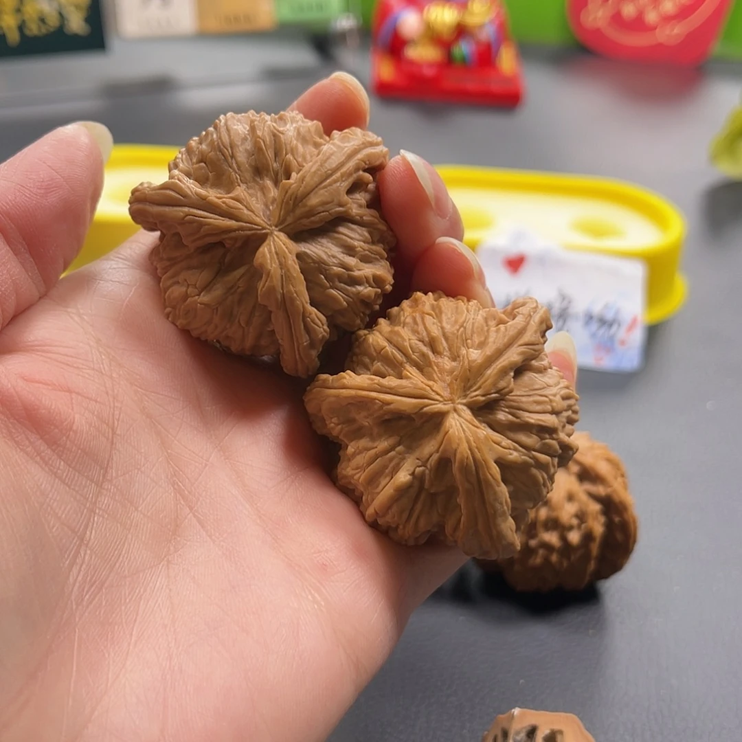 西***海吊坠文玩核桃拼接白奔