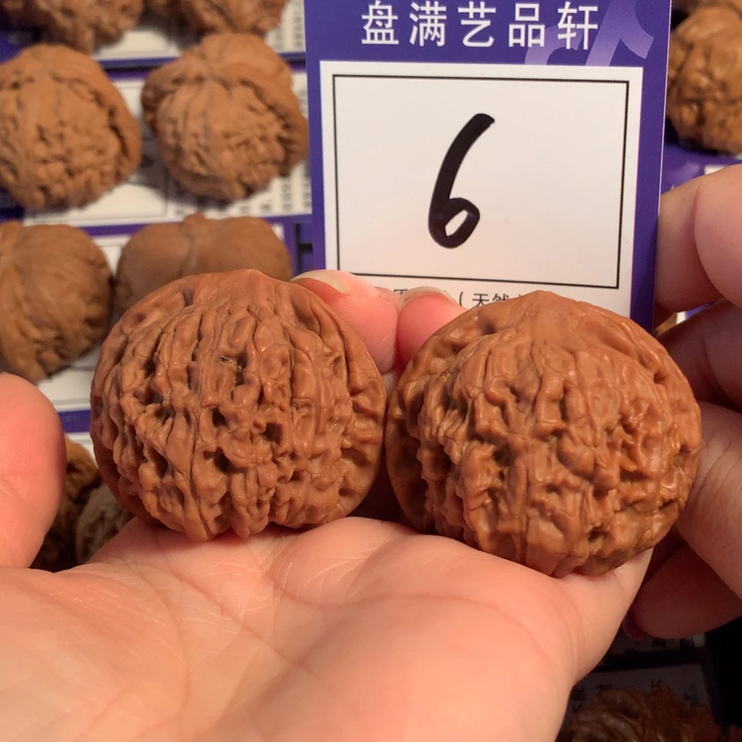 文玩核桃把件6官帽4.3