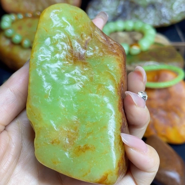 勇***8和田玉未镶嵌手链