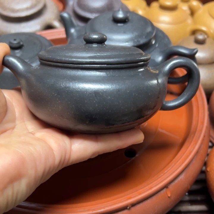 茶壶紫砂宜兴原矿底槽清