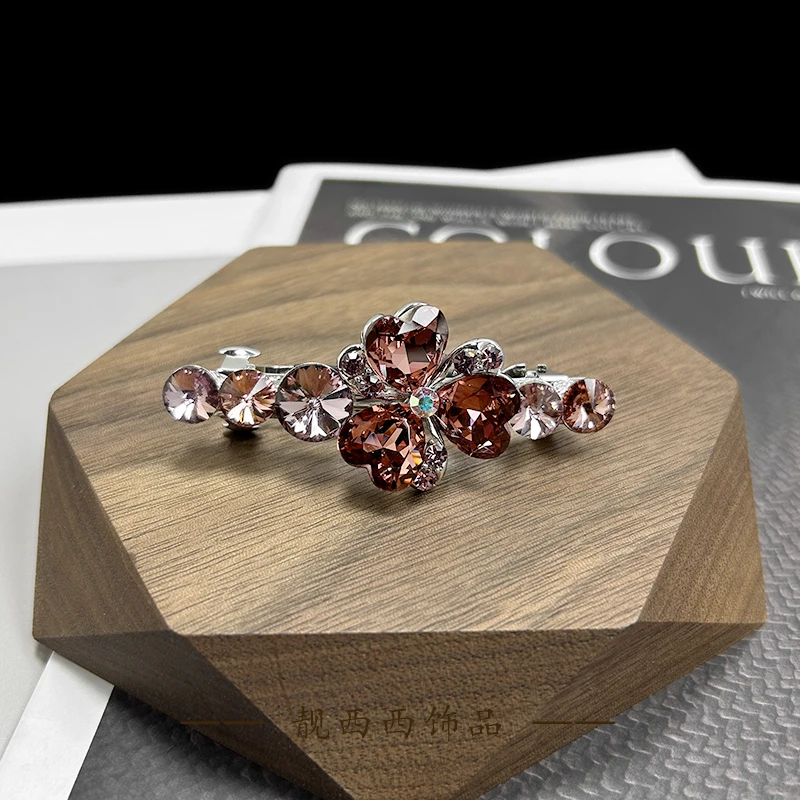 【LXX靓西西】214 弹簧夹6.3厘米精致时尚弹簧夹