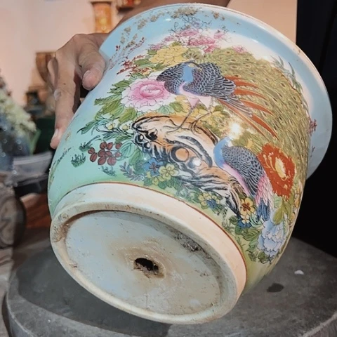 【闪购商品】琉璃手工艺品陶**景A0067 a a a