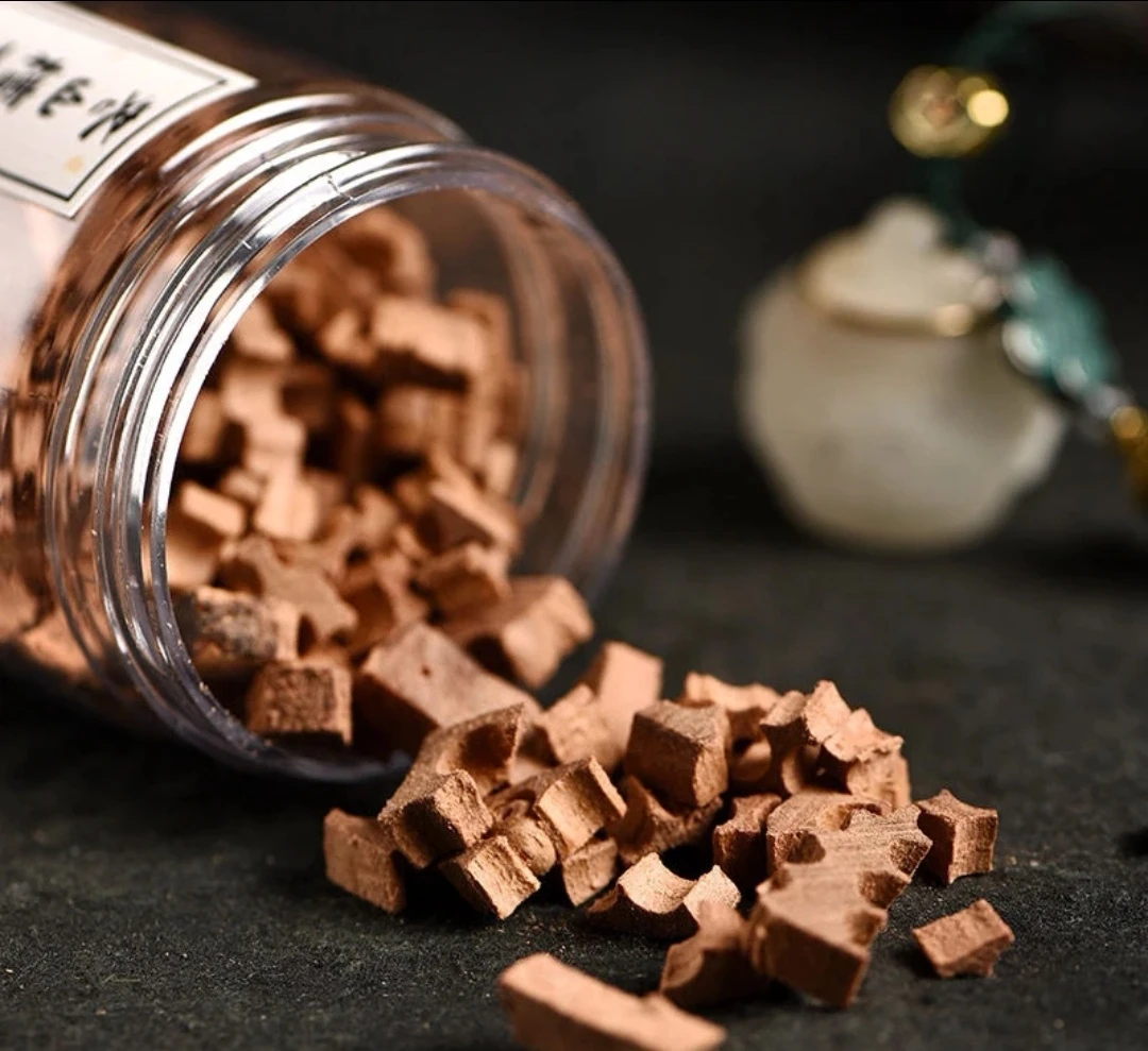 印度老山檀香原木百年熏香碎料5g装