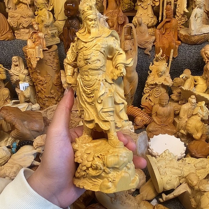 黄杨木黄杨木瑕疵关公