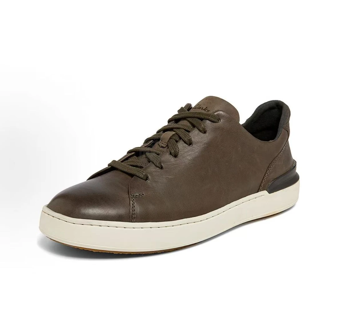 clarks其乐 牛皮 潮流休闲 时尚板鞋 男款26166754