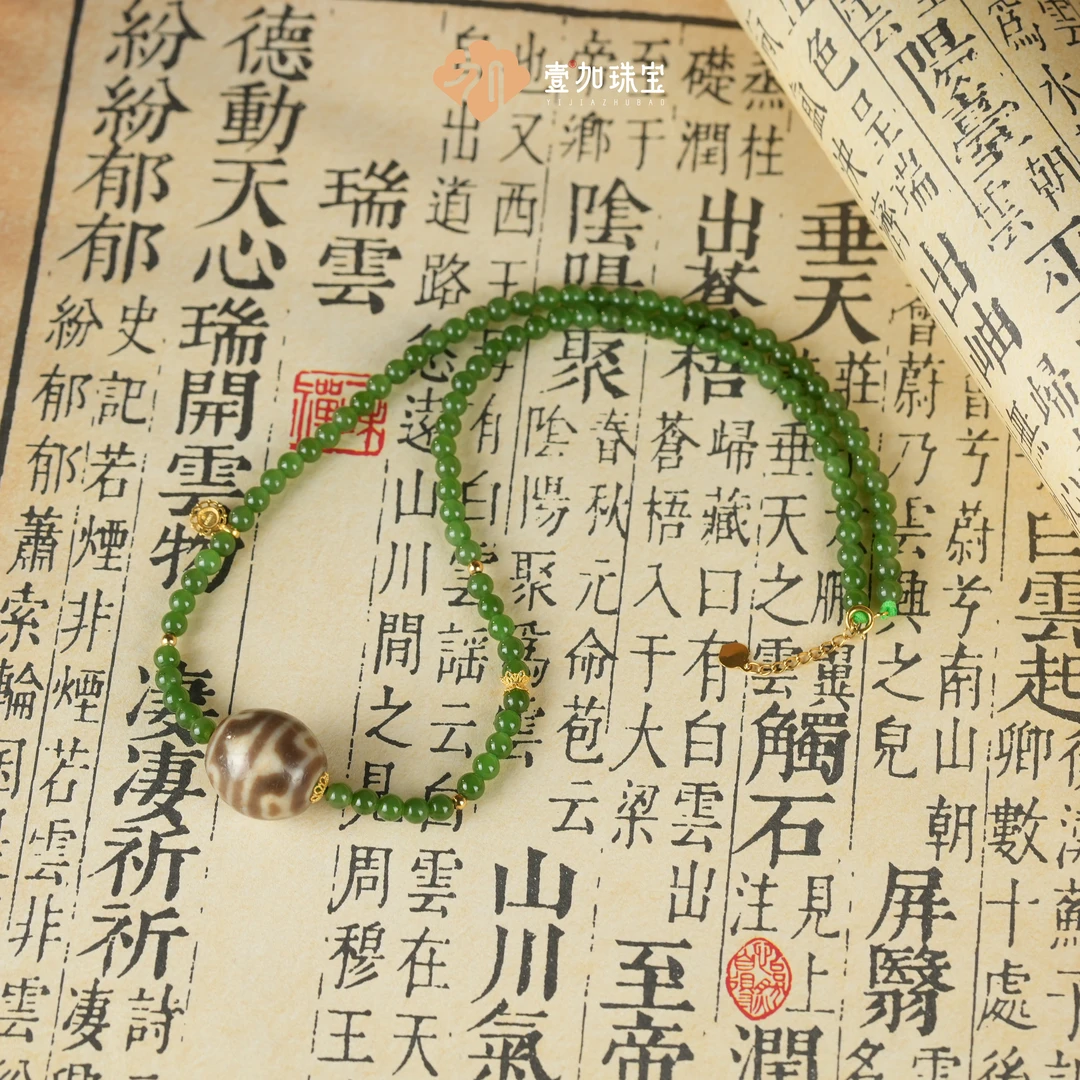 壹加小青|白毫六瓣莲花心项链多样性发其一