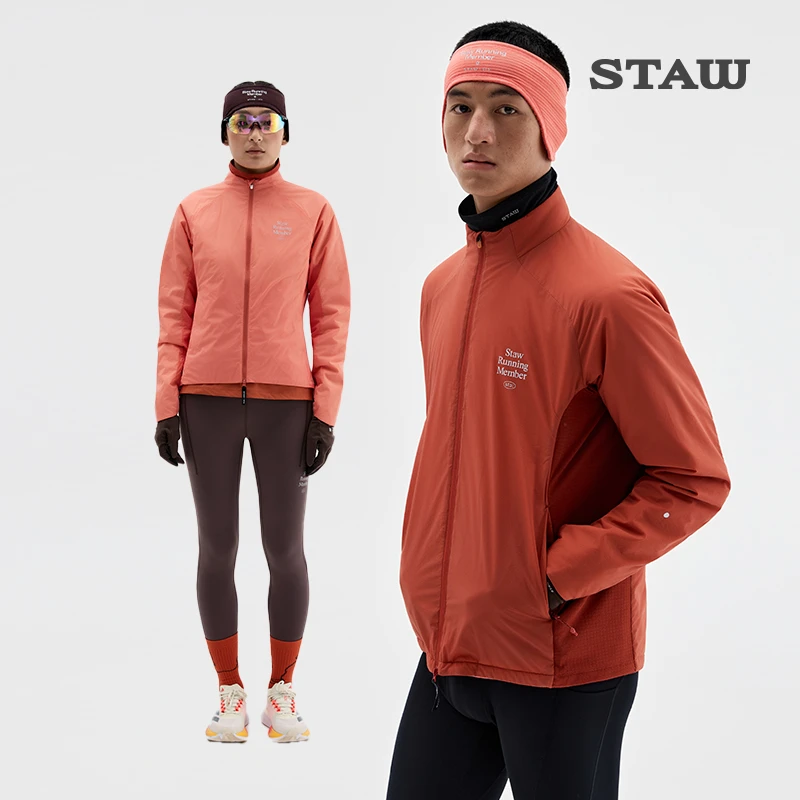 STAW世拓“致热”Primaloft 40G金标P棉保暖透气运动跑步棉衣外套