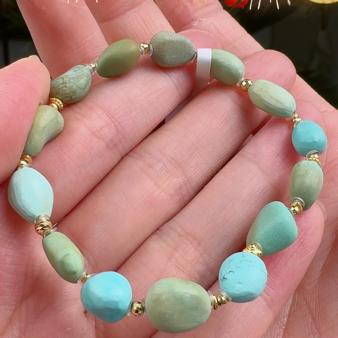 绿松石珠宝奇石未镶嵌