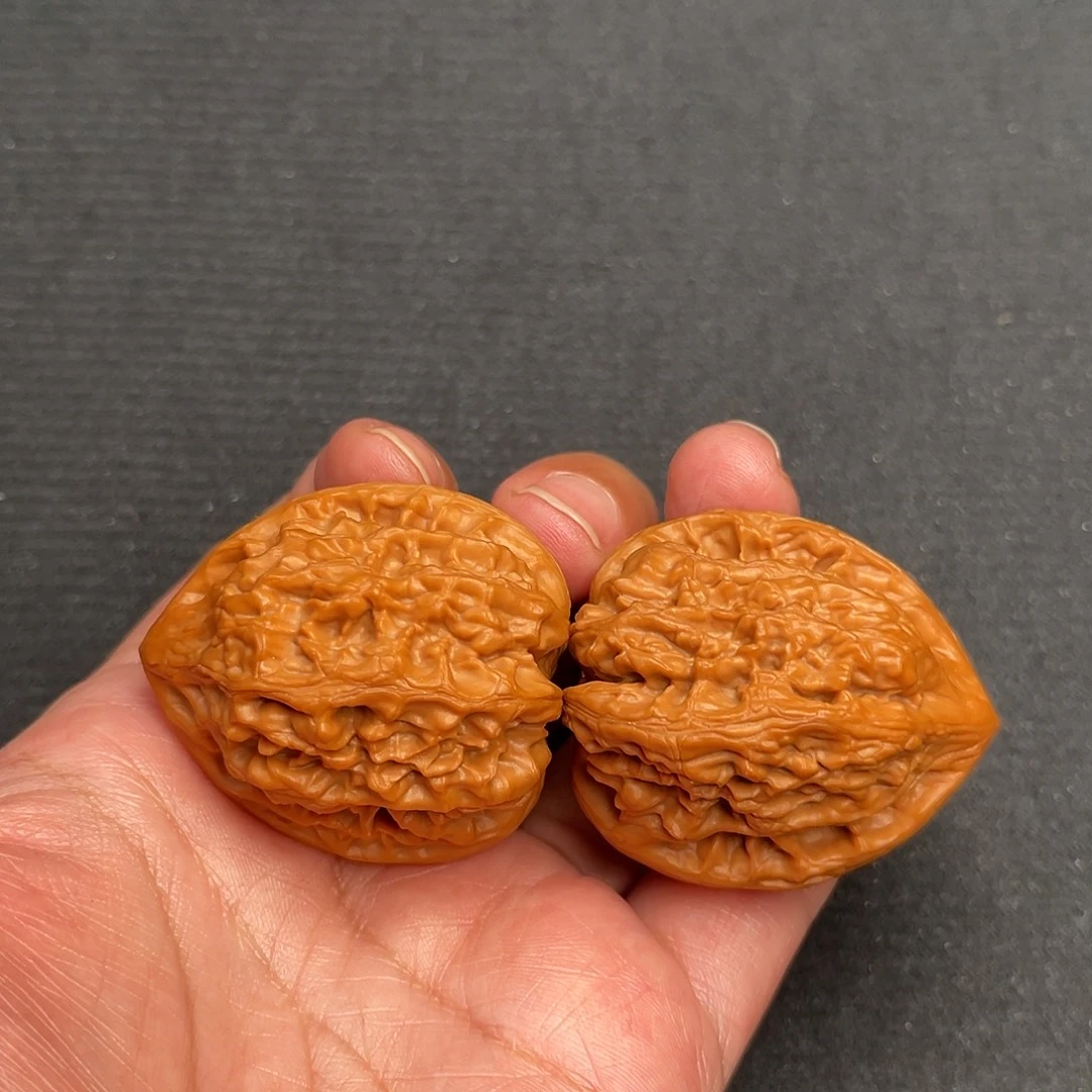 桃核把件38×40×42精修打底老款鸡心XM3280