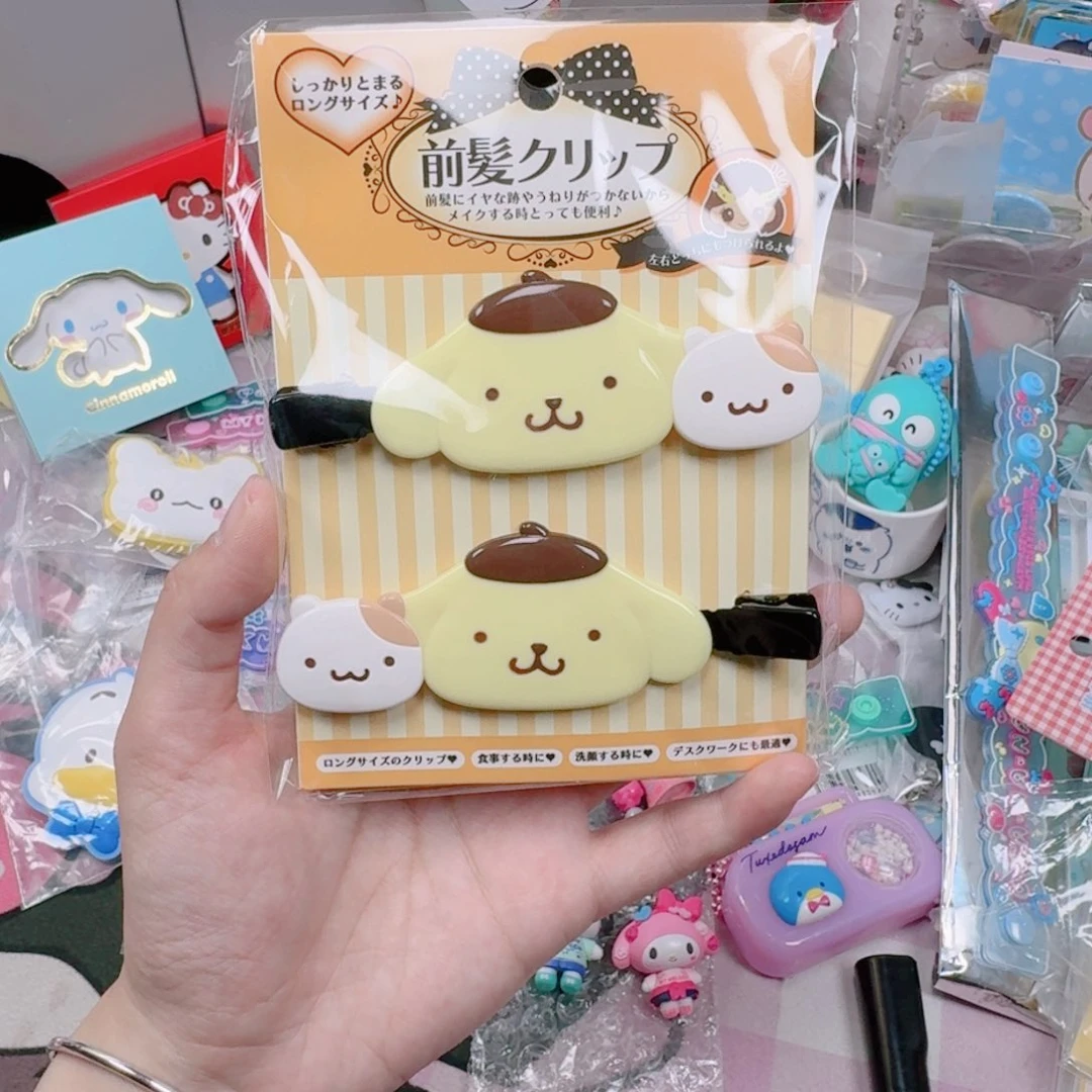 三丽鸥布丁发夹一对