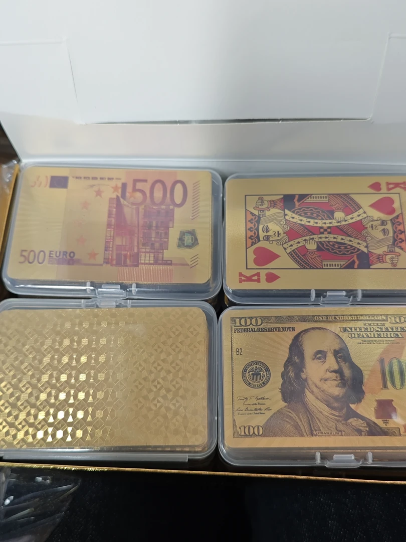 大号黄金扑克一单12个发