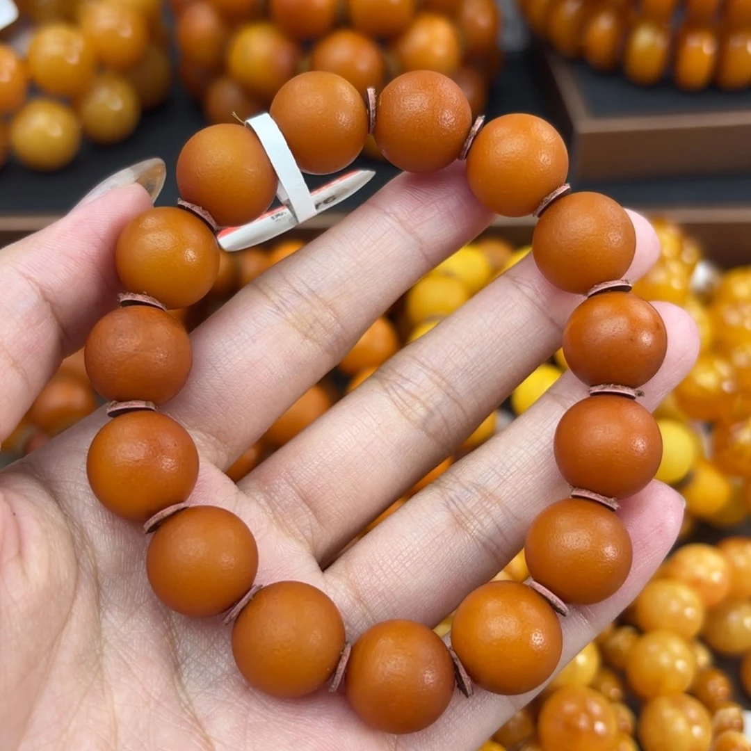 未镶嵌颈饰琥珀蜜蜡