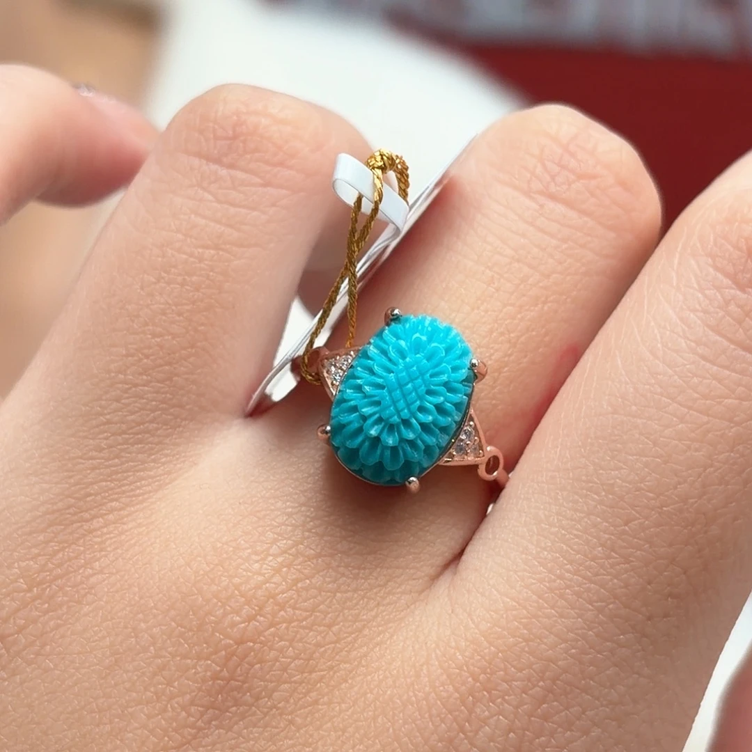 绿松石未镶嵌颈饰