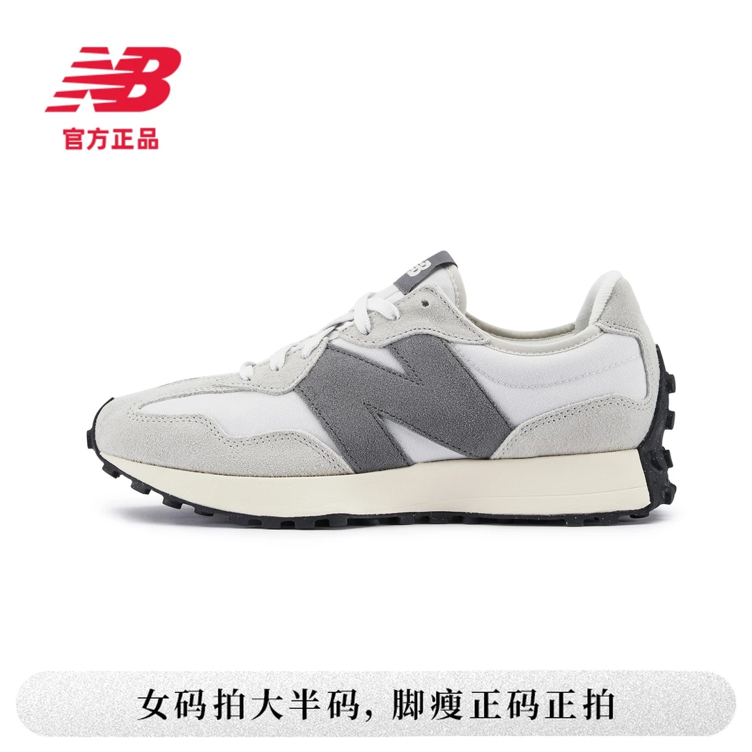 【跑者美学】NB官方新款327系列情侣百搭灰色复古休闲鞋 MS327WE
