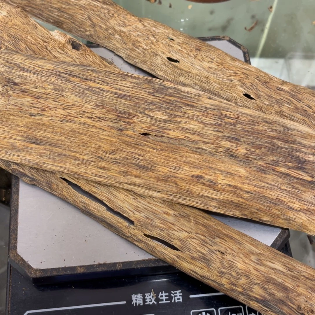 摆件沉香沉香棋楠片油69