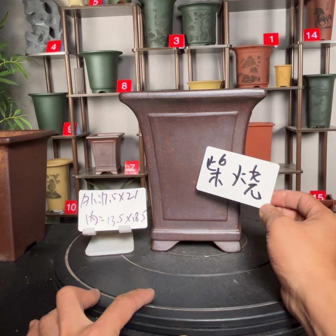 紫砂花盆紫砂花盆