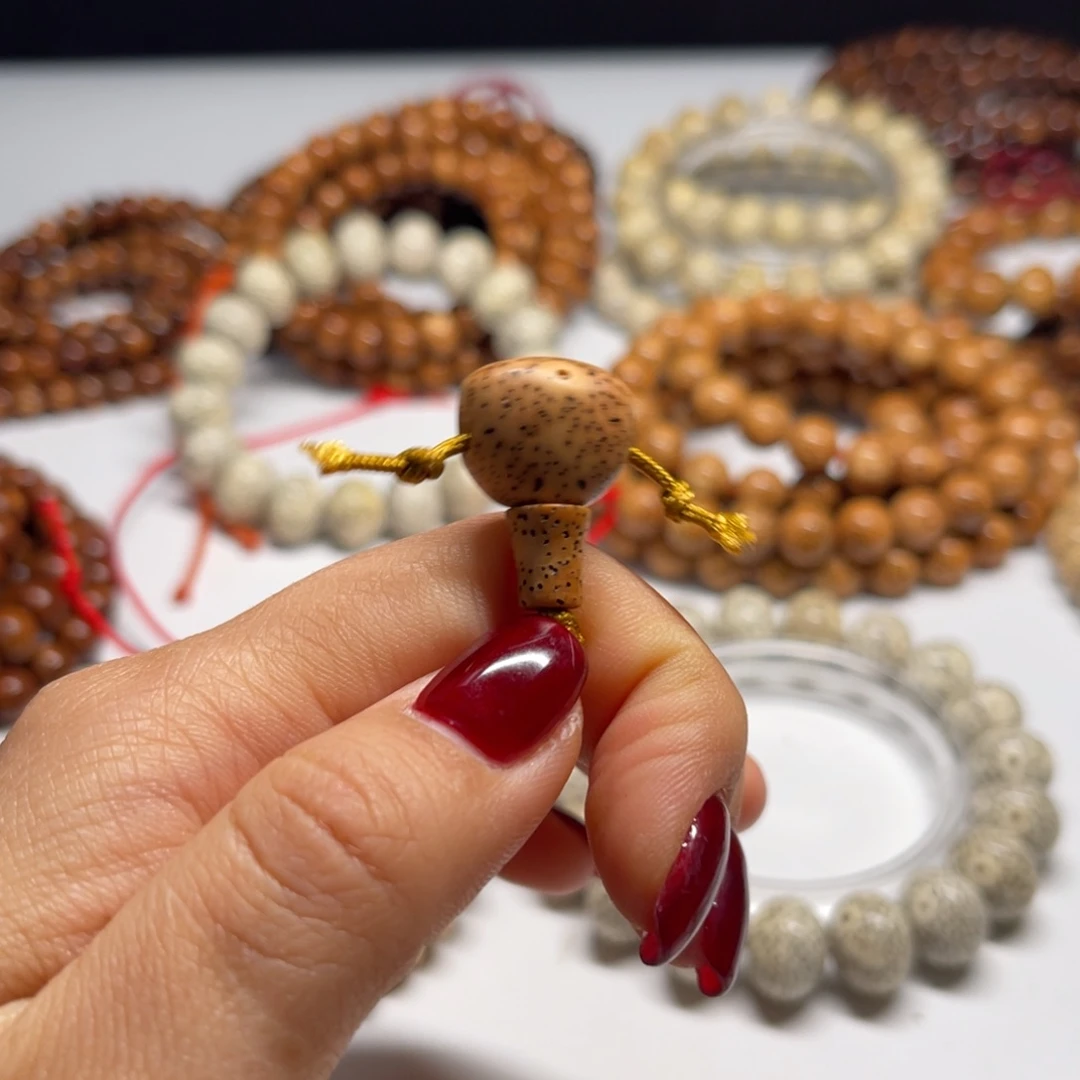 朱***人吊坠星月菩提 三通