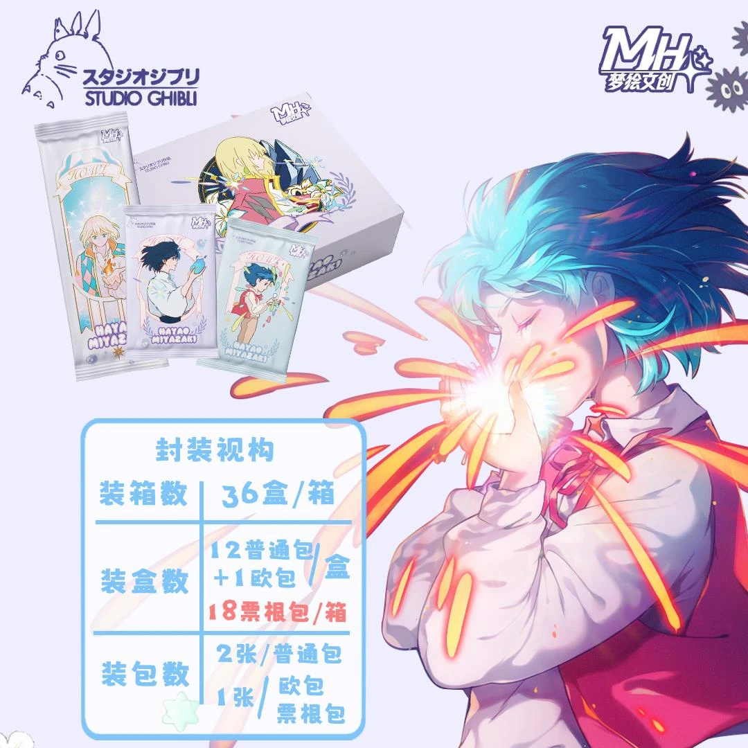【CC】梦绘文创-宫崎骏卡牌盲盒系列-代拆