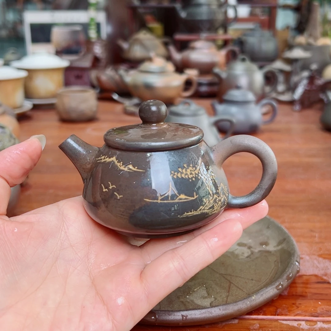 贵台龙窑柴烧茶器A23