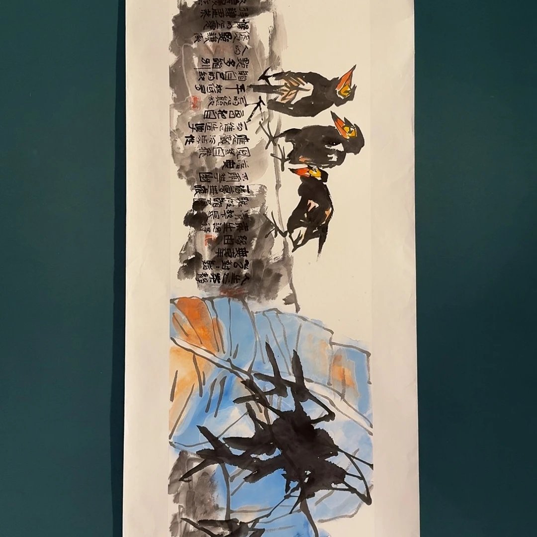 国画邹老师的作品