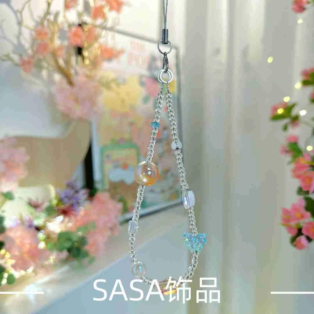 SASA饰品手机链  橘子汽水  S060