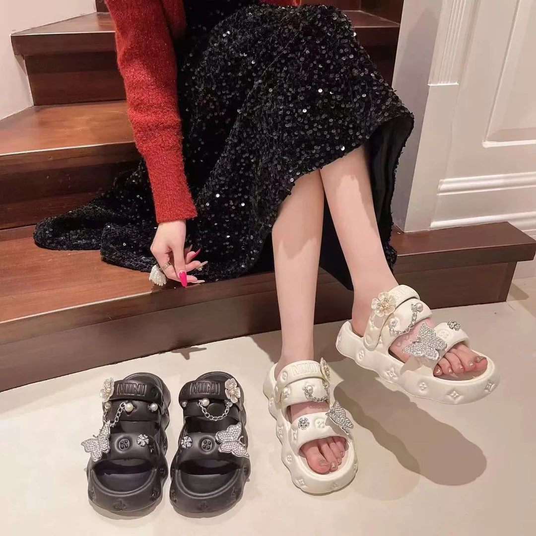夏休闲款拖鞋女新款配裙子水洗拖鞋AX-52