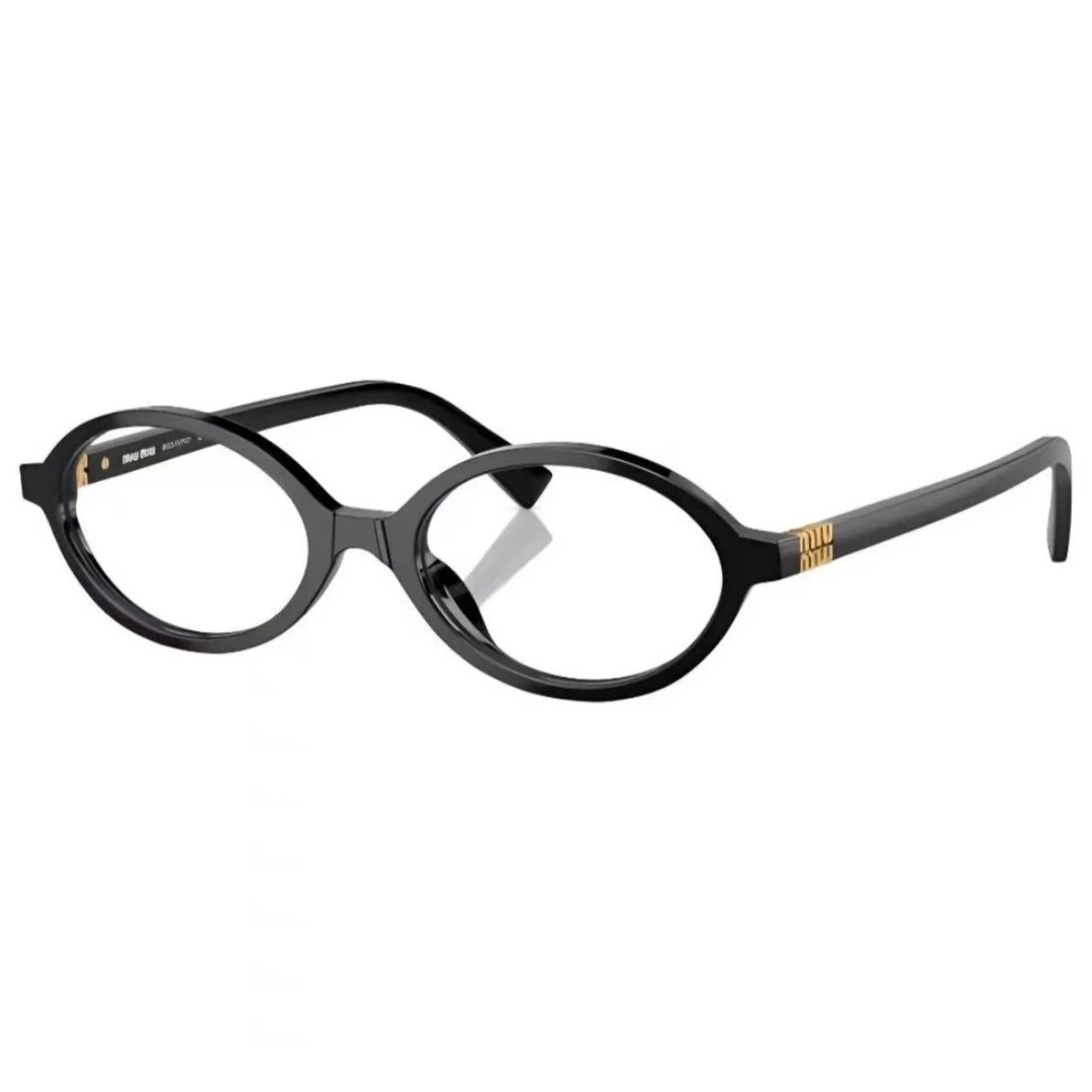 未使用 MIU MIU/缪缪 黑金书呆子平光镜