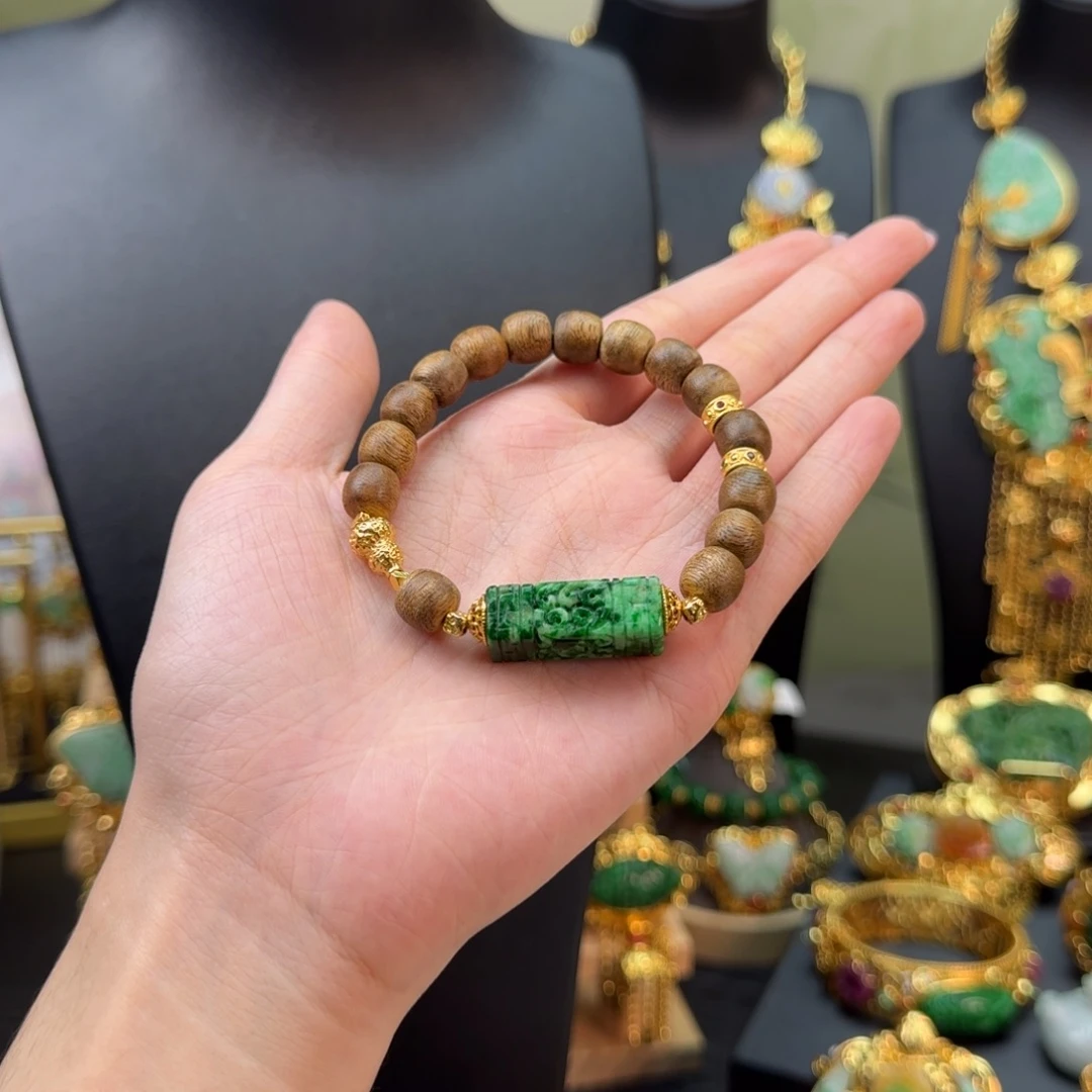 翡翠未镶嵌手串（亏清）