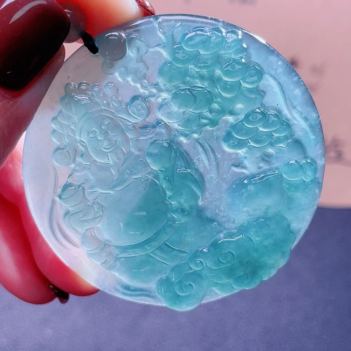 翡翠吊坠(不含链)未镶嵌